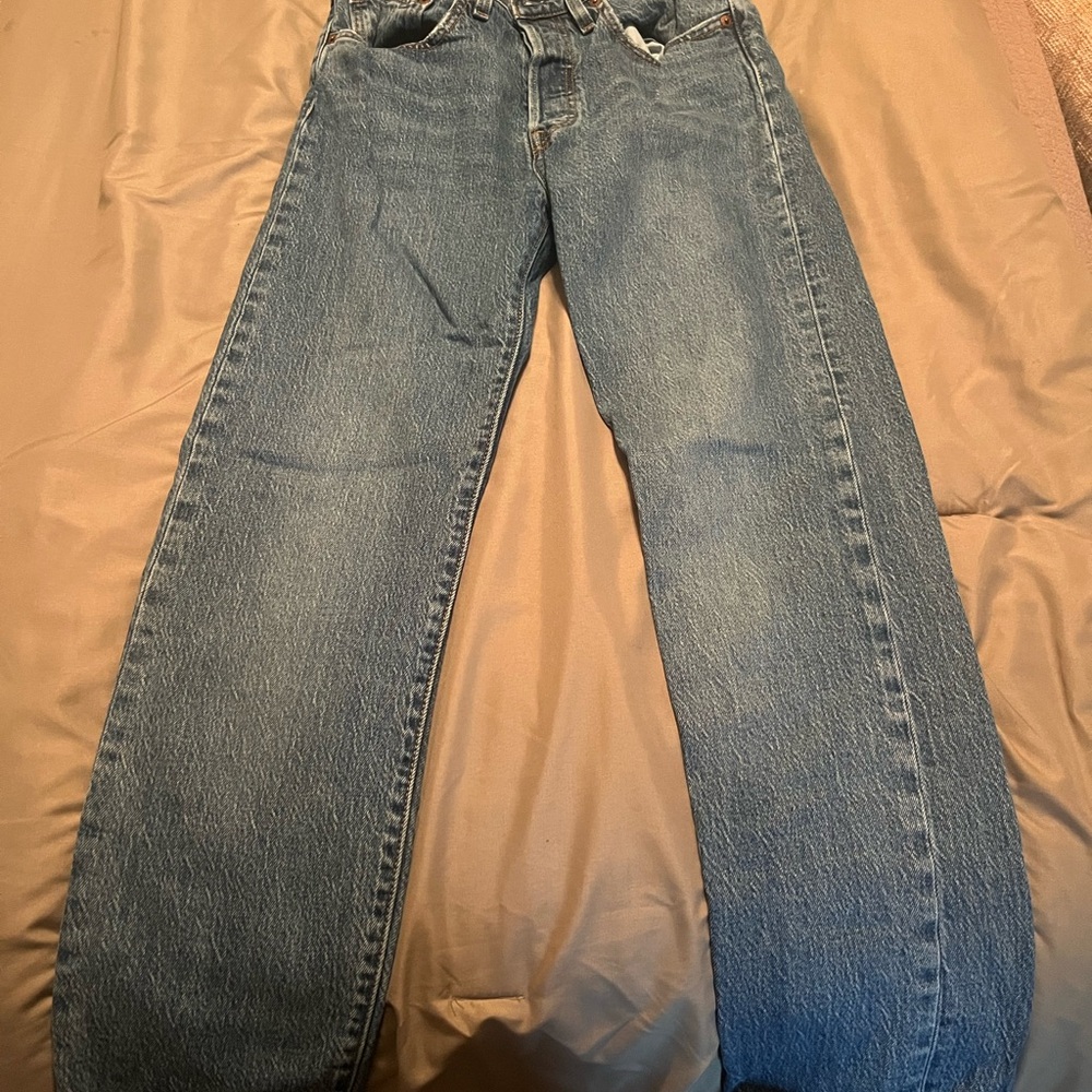 Levi's Blue Relaxed Jeans with Vintage Wash